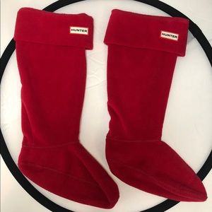 Hunter Fleece Welly Socks